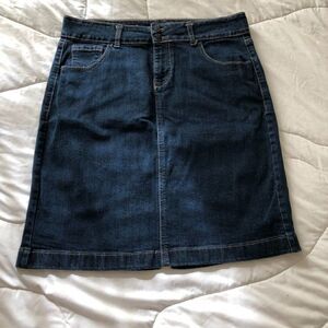 Old Navy Cotton Denim Jean Skirt Womens Size 12